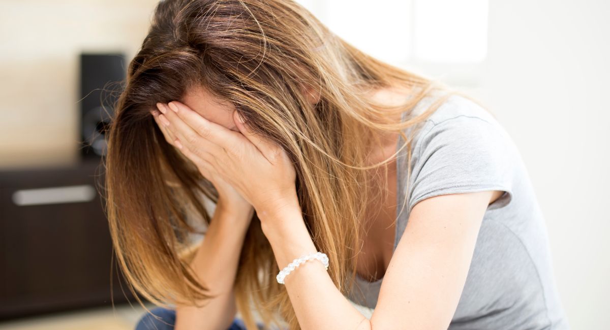 sad woman feeling not good enough