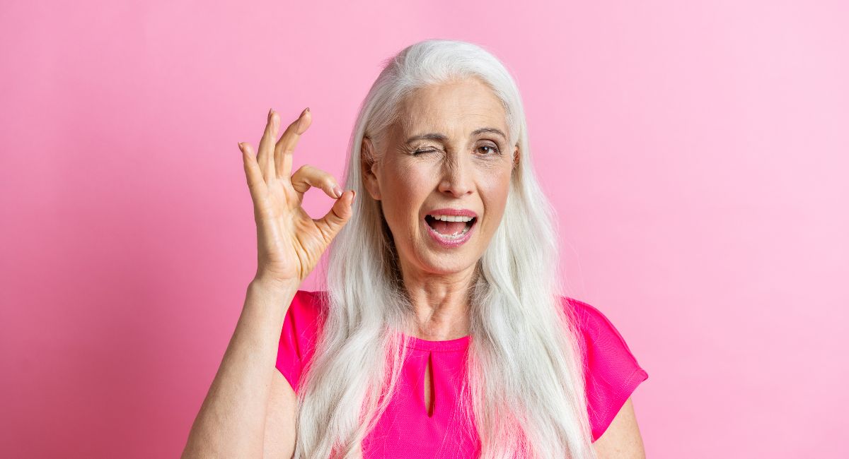 silly woman, things women over 50 dont' care about