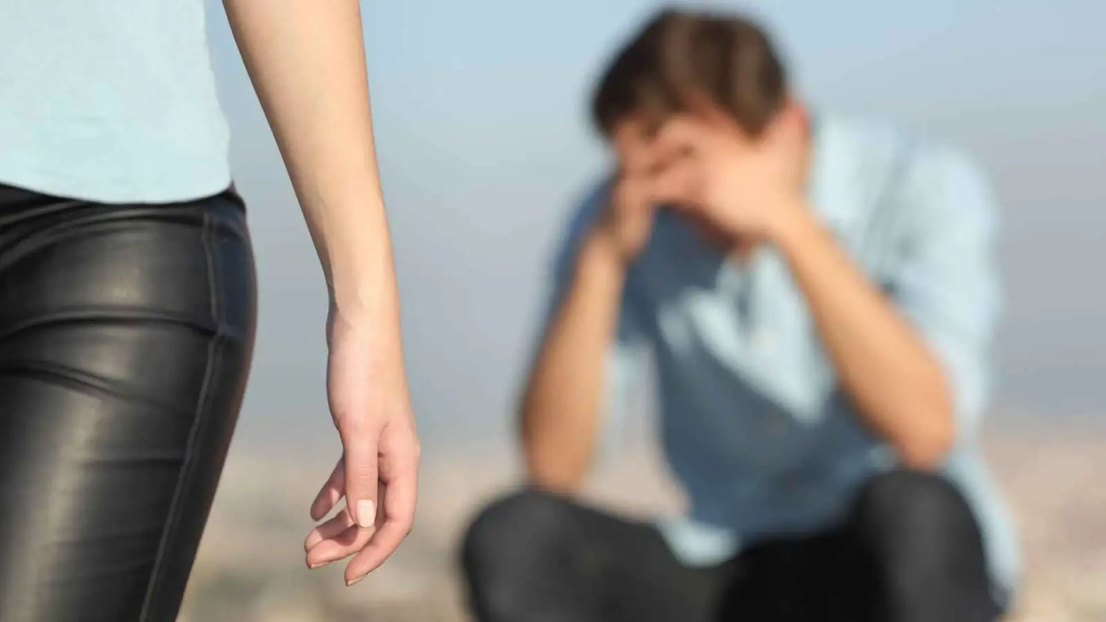 couple arguing breakup rules