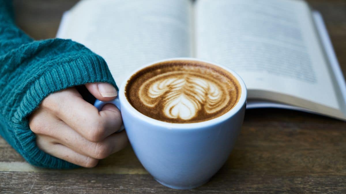 self improvement books for women - coffee and a book