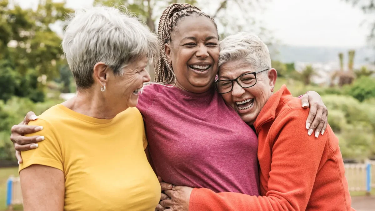 build friendships women laughing
